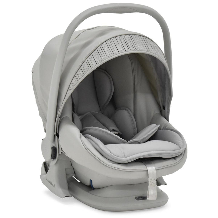 Bebecar Stylo Class+ Pram + Lie Flat Car Seat Travel System + Raincover, FREE Changing Bag, Graphite