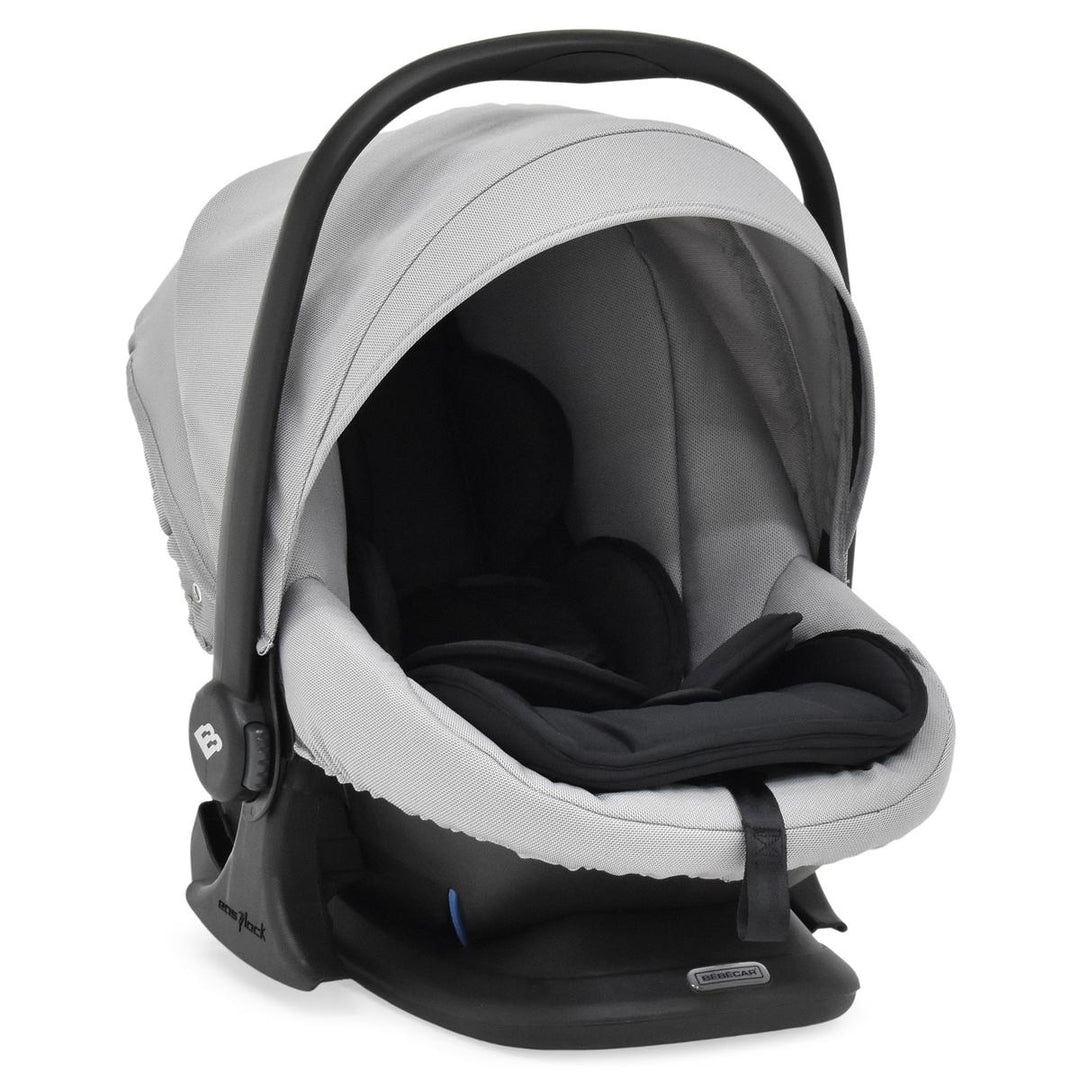 Bebecar Face Combi + Lie Flat Car Seat Travel System + Raincover, FREE Changing Bag, Mist