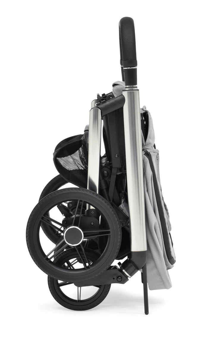Bebecar Face Combi + Lie Flat Car Seat Travel System + Raincover, FREE Changing Bag, Shadow