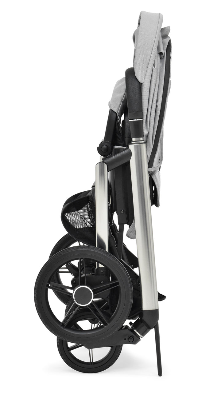 Bebecar Face Combi + Lie Flat Car Seat Travel System + Raincover, FREE Changing Bag, Shadow