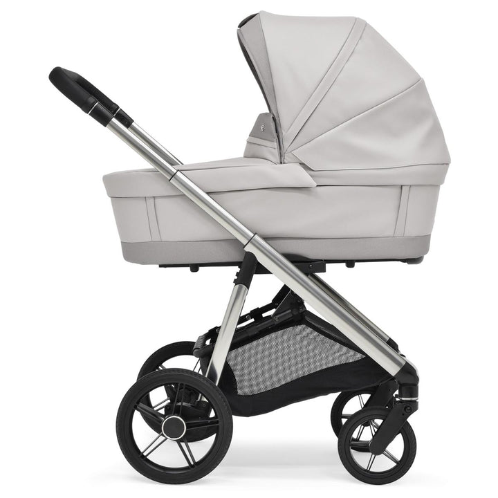 Bebecar Face Combi + Lie Flat Car Seat Travel System + Raincover, FREE Changing Bag, Mist
