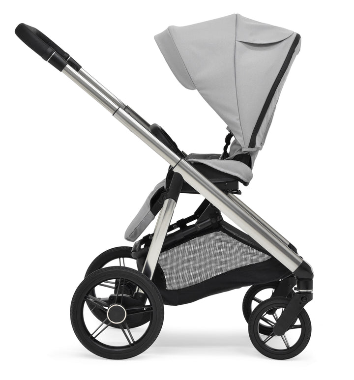 Bebecar Face Combi + Lie Flat Car Seat Travel System + Raincover, FREE Changing Bag, Mist