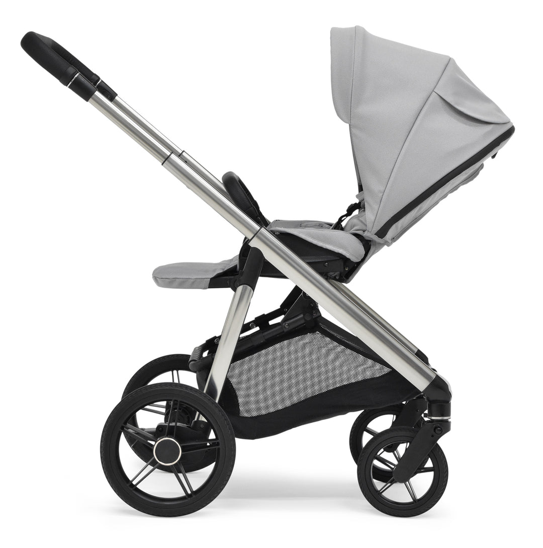 Bebecar Face Combi + Lie Flat Car Seat Travel System + Raincover, FREE Changing Bag, Mist