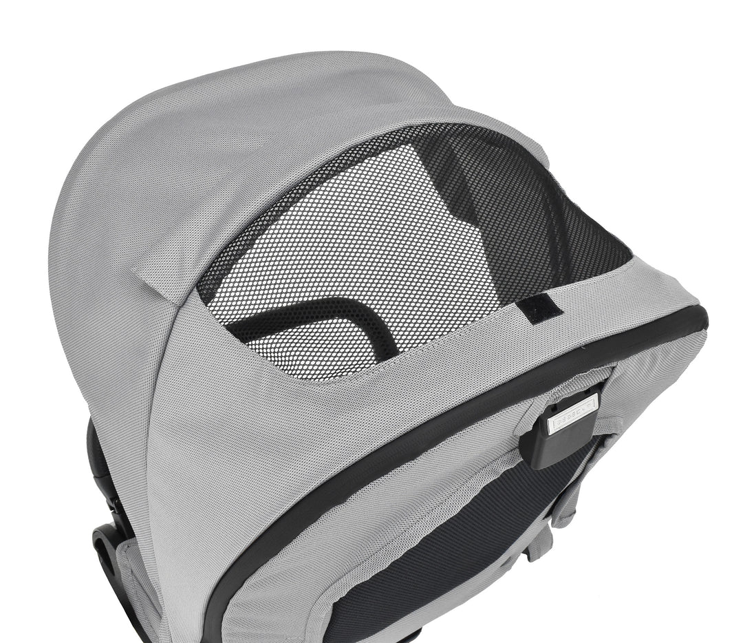 Bebecar Face Combi + Lie Flat Car Seat Travel System + Raincover, FREE Changing Bag, Mist
