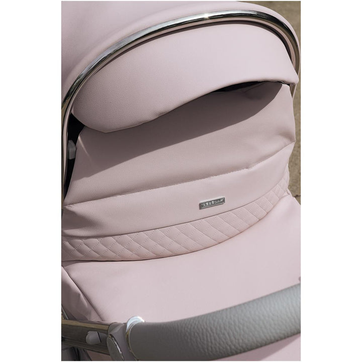 Bebecar Minipop Trio 3 in 1 Travel System + Lie Flat Car Seat, Pink