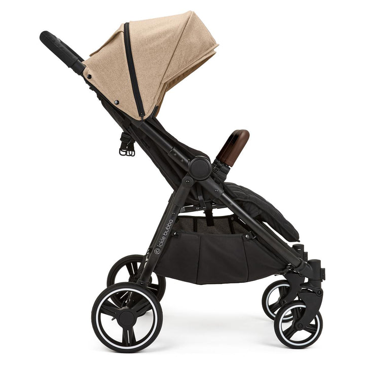 Ickle Bubba Venus Double Stroller, Biscuit