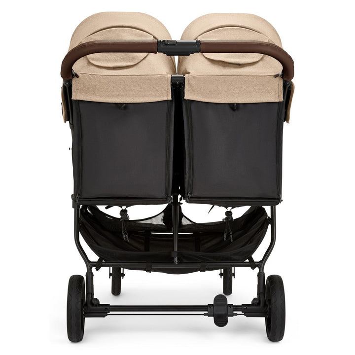 Ickle Bubba Venus Max Double Stroller, Biscuit