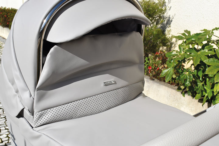 Bebecar Minipop Duo 2 in 1 Pram + Raincover, Graphite - image 9
