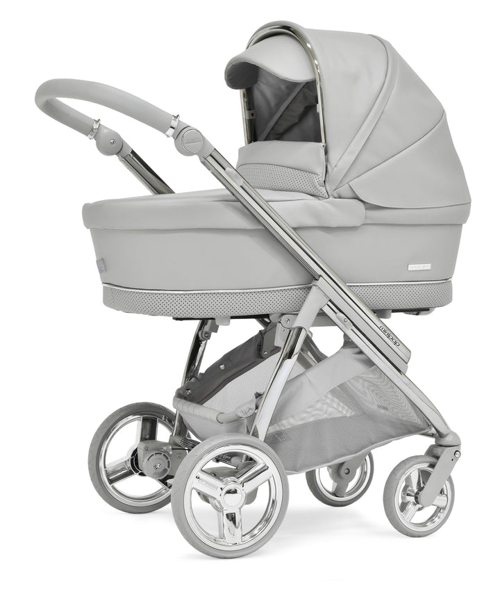 Bebecar Minipop Duo 2 in 1 Pram + Raincover, Graphite - image 3