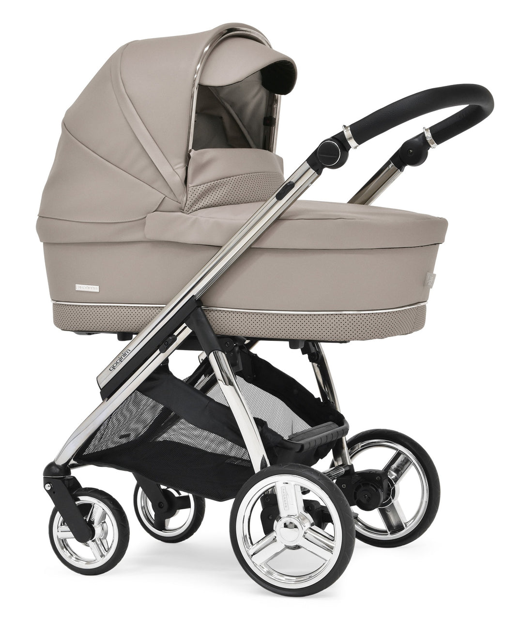 Bebecar Minipop Duo 2 in 1 Pram + Raincover, Truffle - image 4