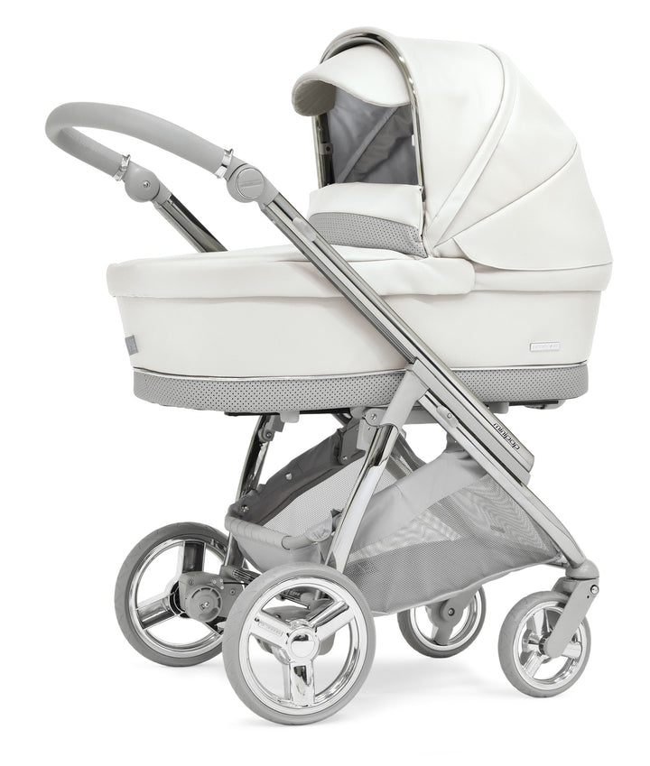 Bebecar Minipop Duo 2 in 1 Pram + Raincover, Halo - image 3