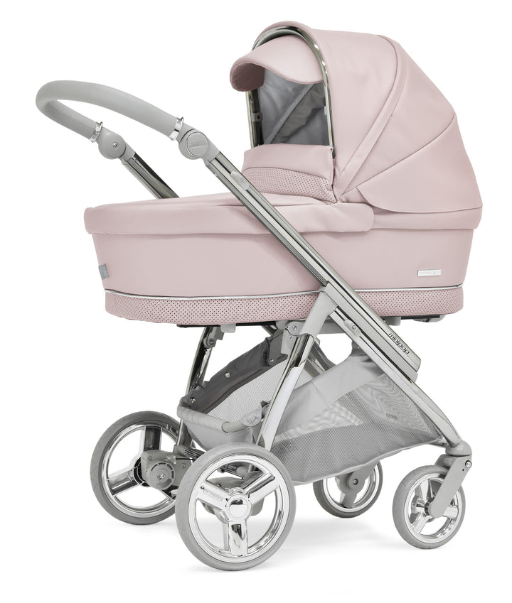 Bebecar Minipop Duo 2 in 1 Pram + Raincover, Roselle - image 3