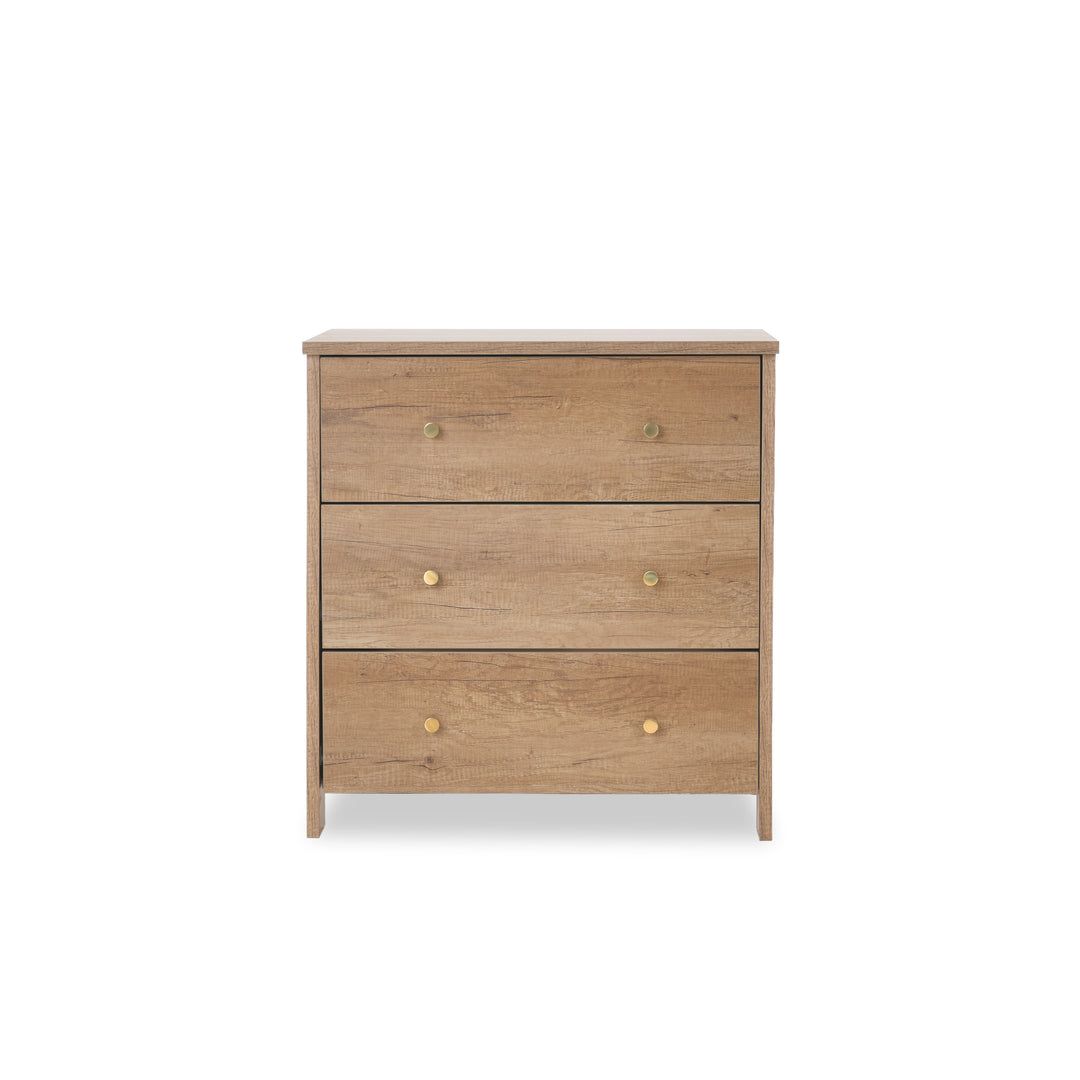 Obaby Nika 2 Piece Room Set & Under Drawer - Oak