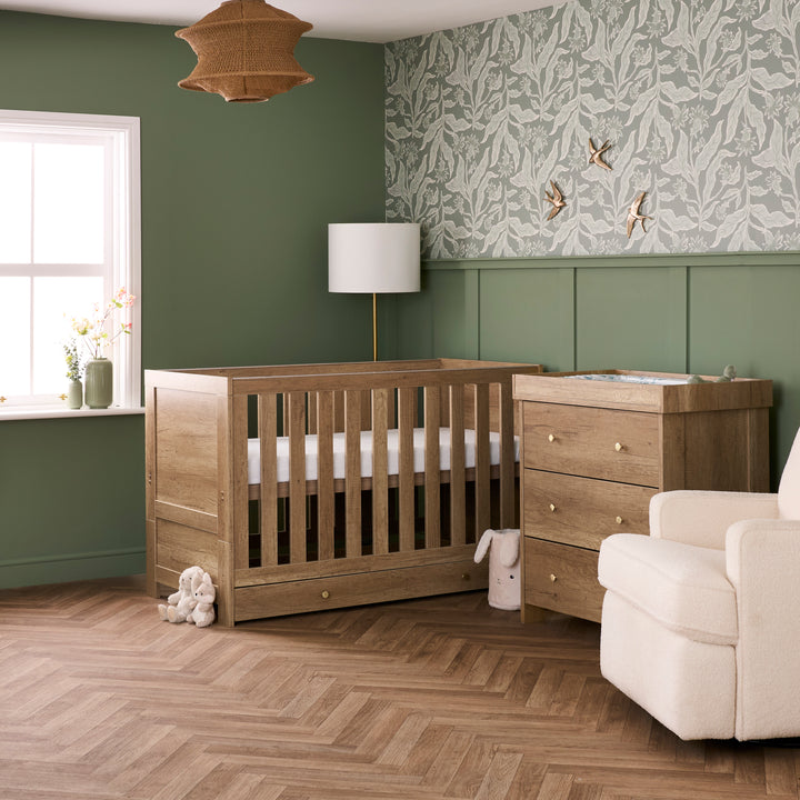 Obaby Nika 2 Piece Room Set - Oak
