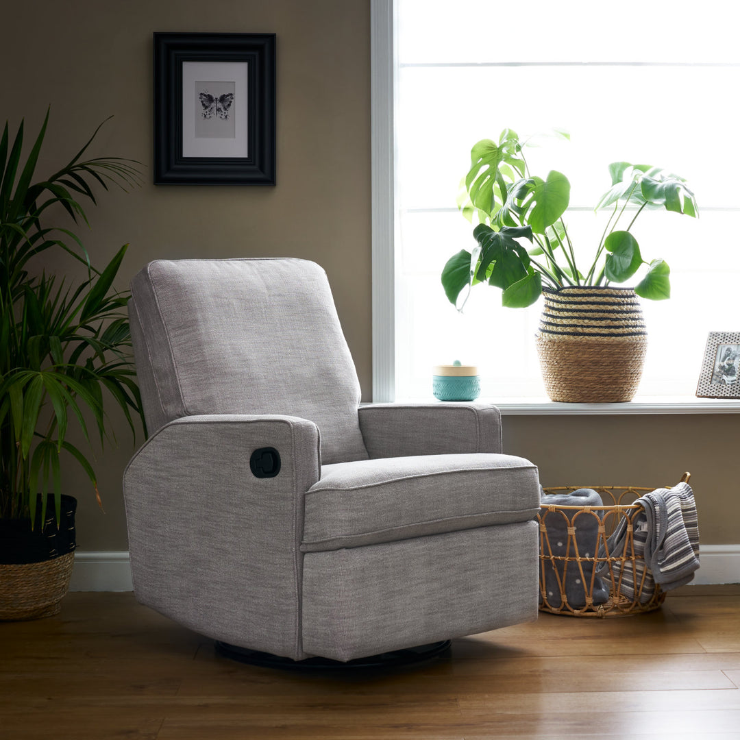 Obaby Stamford Mini 6 Piece Nursery Bundle – Warm Grey