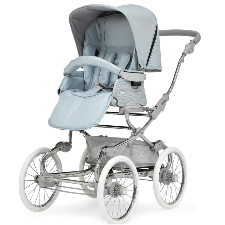 Bebecar Stylo Class+ Pram + New Aurea Car Seat Travel System + Raincover, FREE Changing Bag, Celestine
