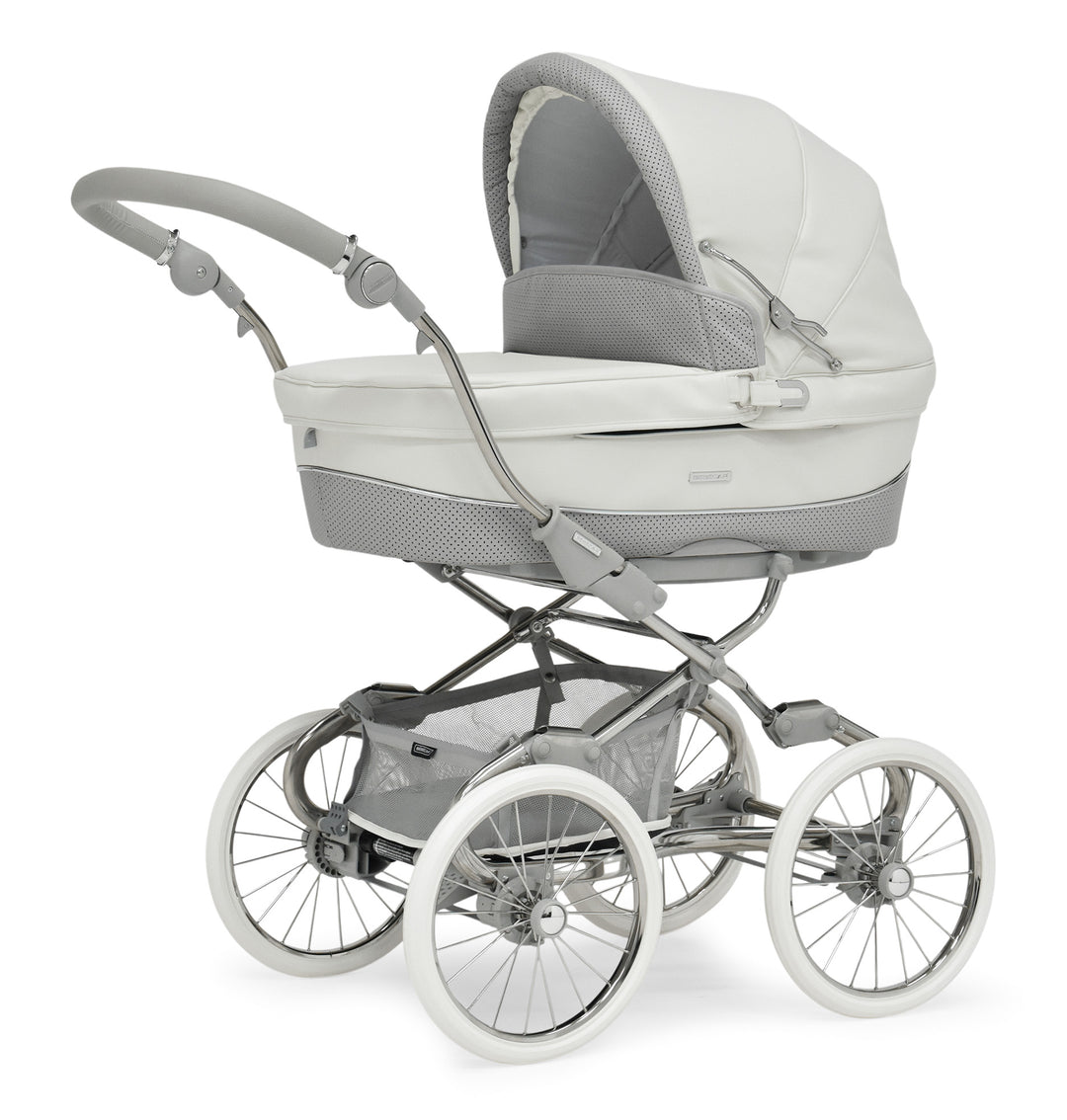 Bebecar Stylo Class+ 2 in 1 Pram + Raincover, FREE Changing Bag, Halo