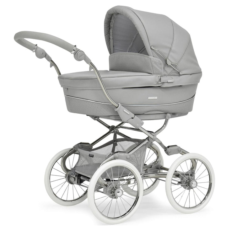 Bebecar Stylo Class+ Pram + New Aurea Car Seat Travel System + Raincover, FREE Changing Bag, Graphite
