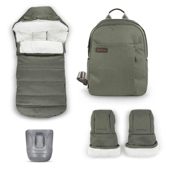Uppababy CRUZ V3 Pushchair & Accessory Bundle, Evelyn
