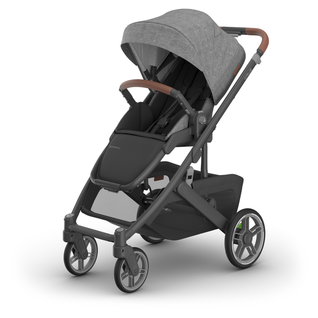 Uppababy CRUZ V3 Pushchair & Newborn Infant Cover, Greyson