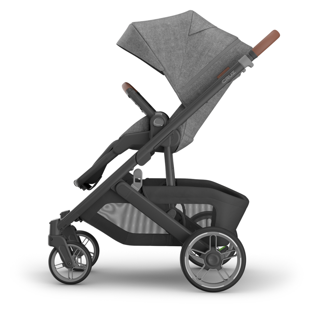 Uppababy CRUZ V3 Pushchair & Newborn Infant Cover, Greyson