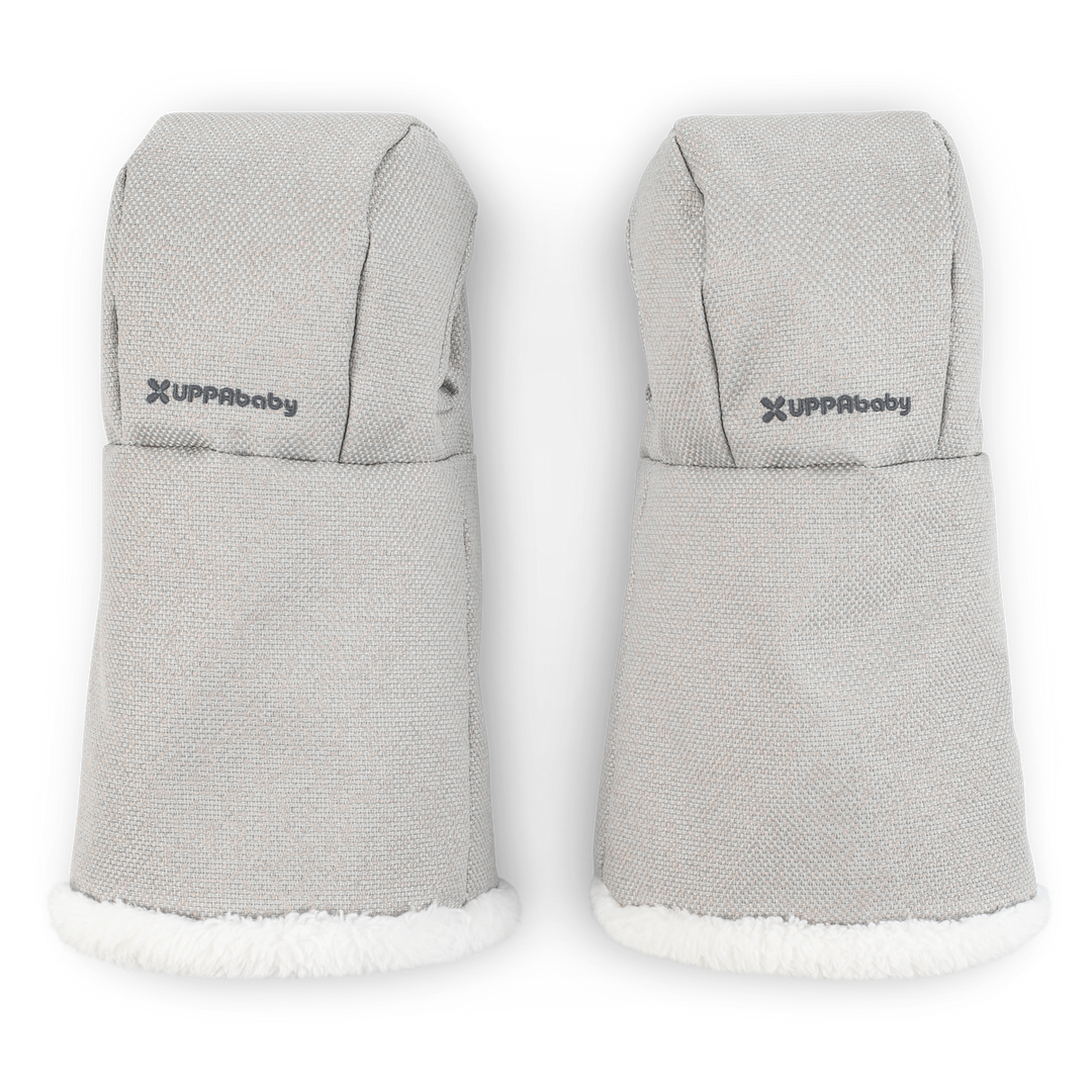 Uppababy Cozy Handmuffs, Savannah - Pearl Grey