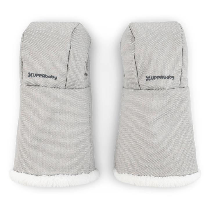 Uppababy Cozy Handmuffs, Savannah - Pearl Grey