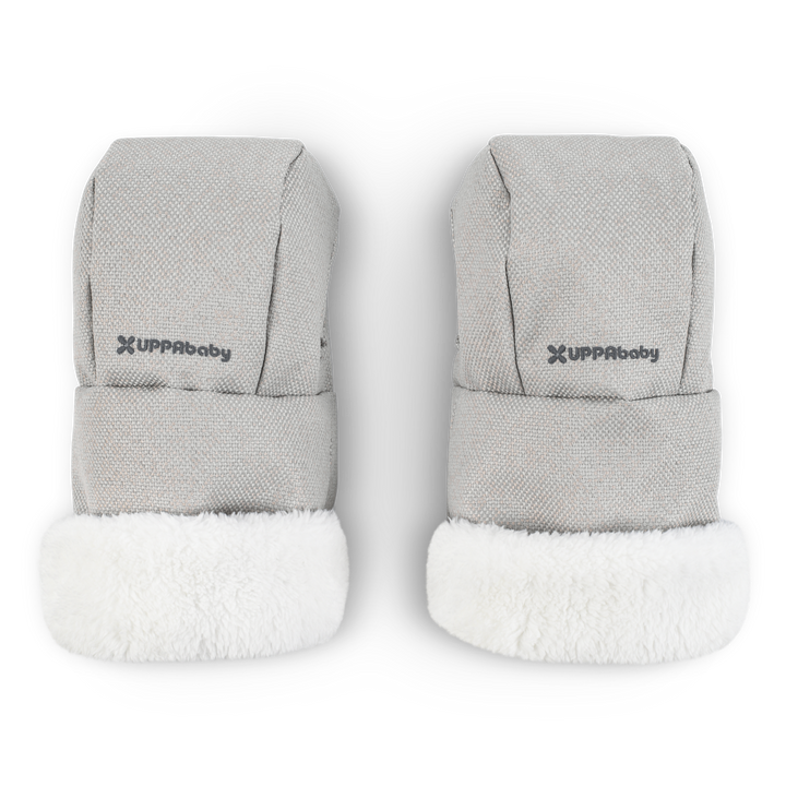 Uppababy Cozy Handmuffs, Savannah - Pearl Grey
