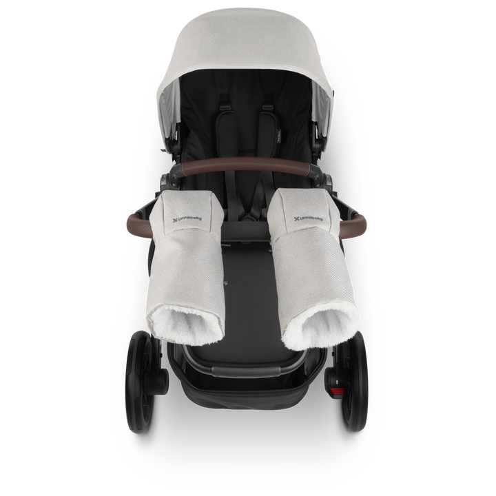 Uppababy Cozy Handmuffs, Savannah - Pearl Grey