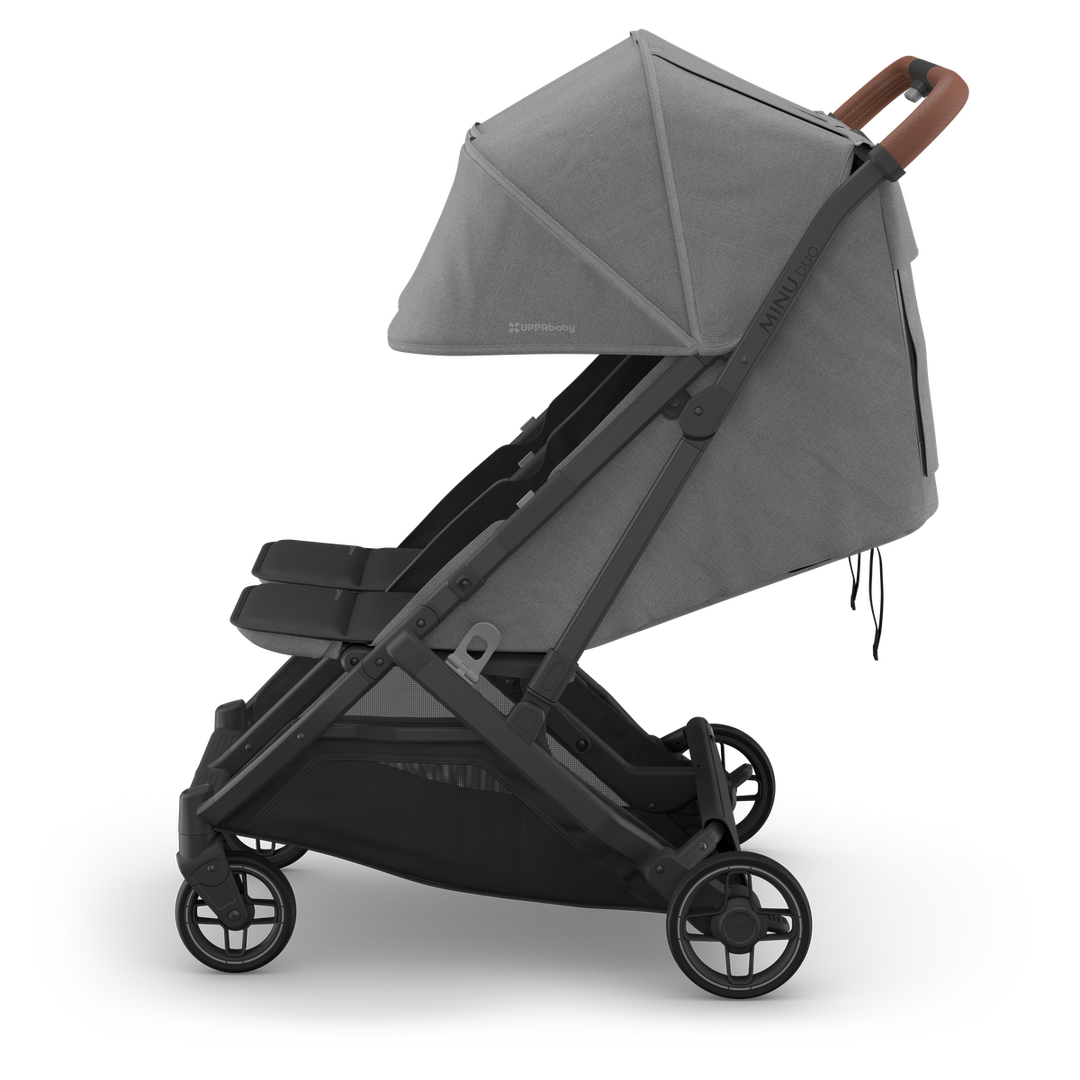 Uppababy Minu Duo Side by Side Stroller, Greyson