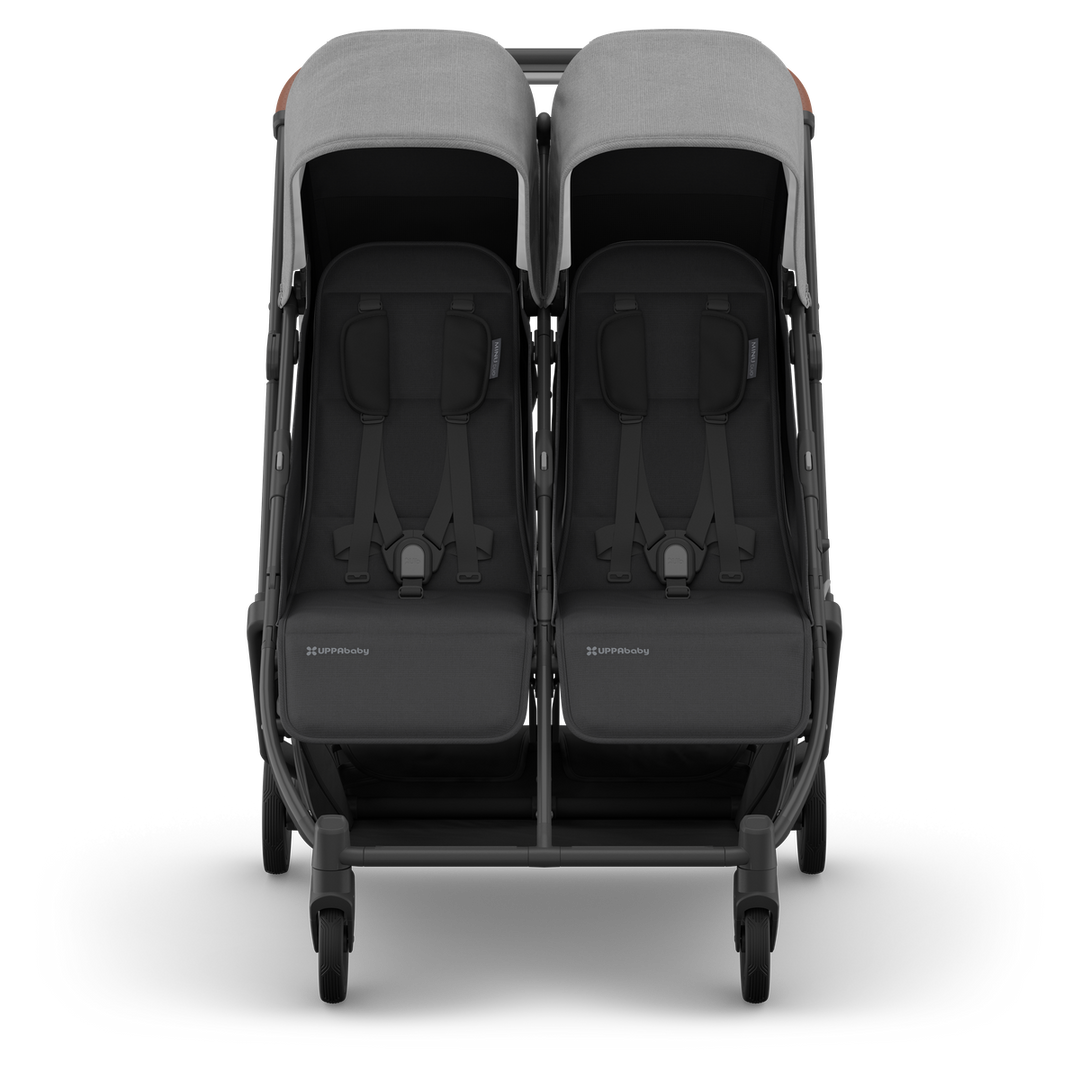 Uppababy Minu Duo Side by Side Stroller, Greyson