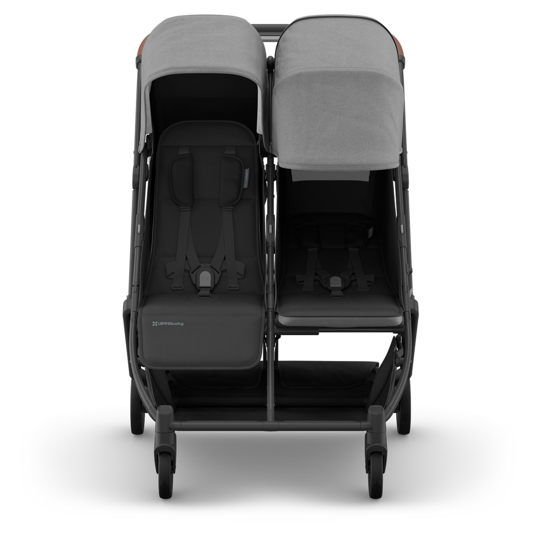 Uppababy Minu Duo Side by Side Stroller, Greyson
