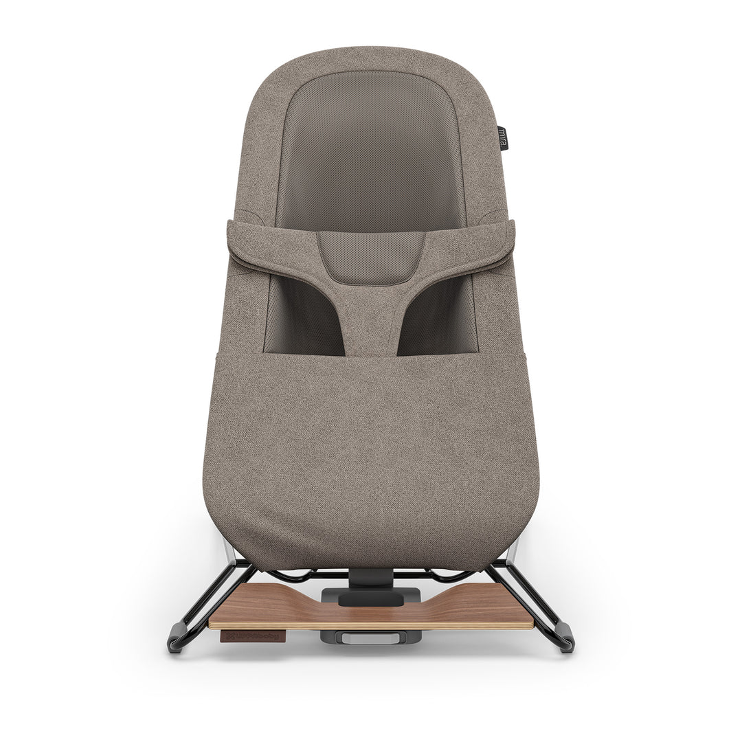 Uppababy Mira Baby Bouncer Chair, Wells - Dark Taupe Melange