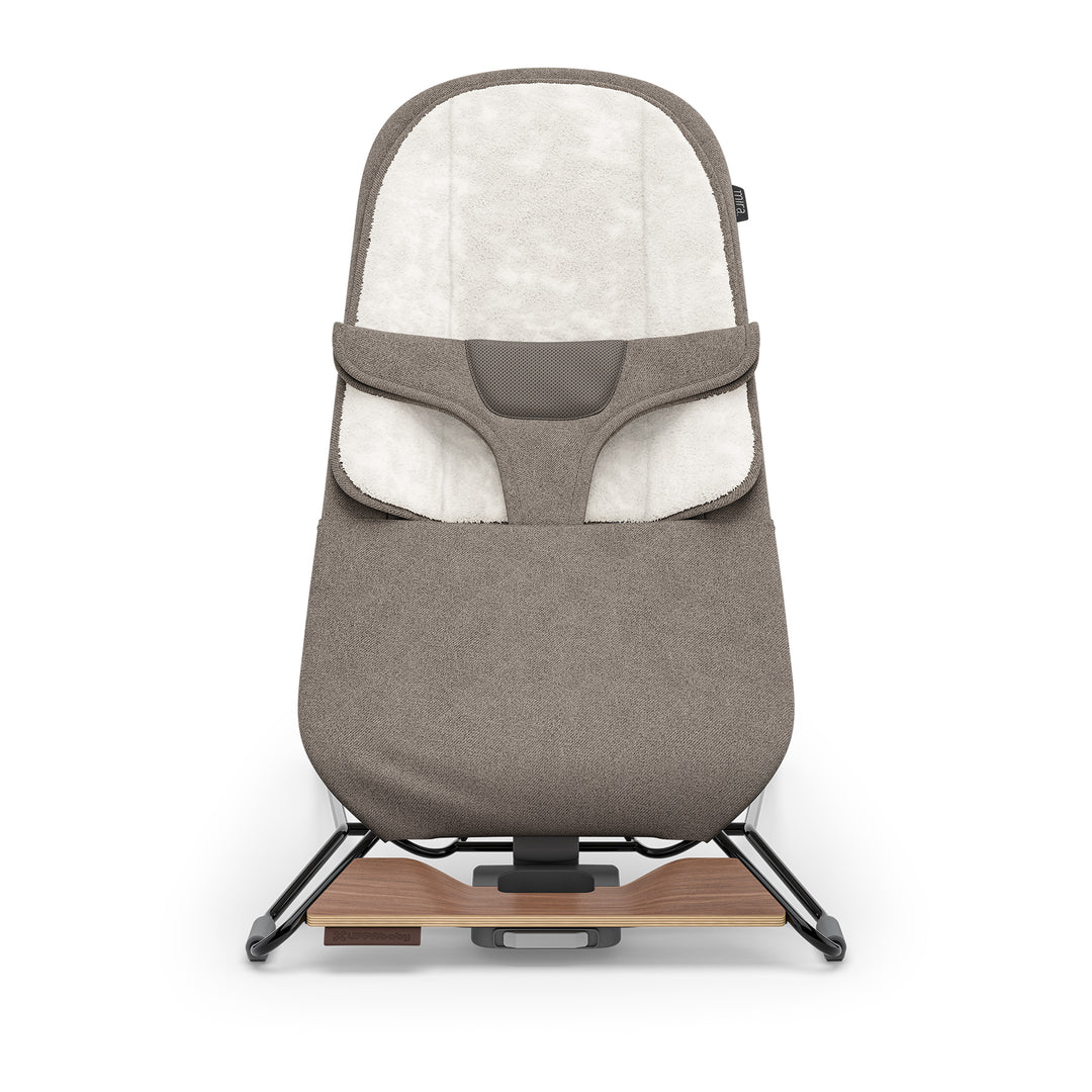 Uppababy Mira Baby Bouncer Chair, Wells - Dark Taupe Melange