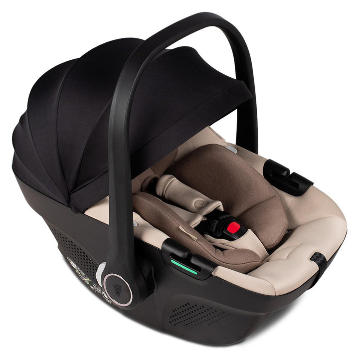 Venicci Tiago i-Size Car Seat & 360 Isofix Base, Beige