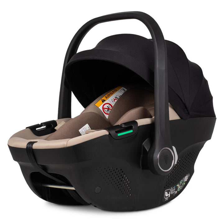 Venicci Tiago i-Size Car Seat & 360 Isofix Base, Beige