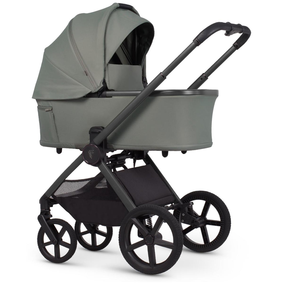 Venicci Upline 3 - 3 in 1 + Base Complete Travel System Bundle, Aloe
