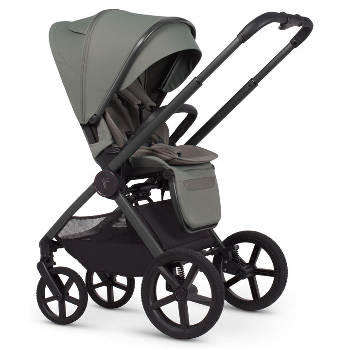 Venicci Upline 3 - 2 in 1 Pram - 11 Piece Bundle, Aloe