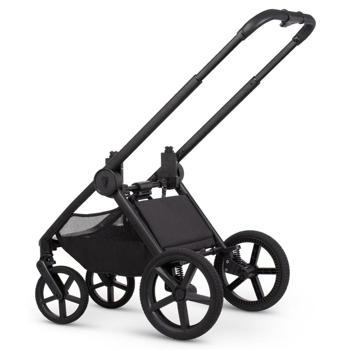 Venicci Upline 3 - 2 in 1 Pram - 11 Piece Bundle, Onyx