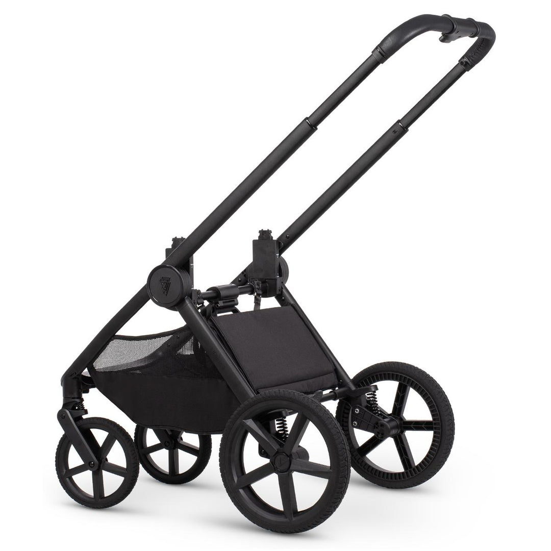 Venicci Upline 3 - 3 in 1 + Base Complete Travel System Bundle, Onyx