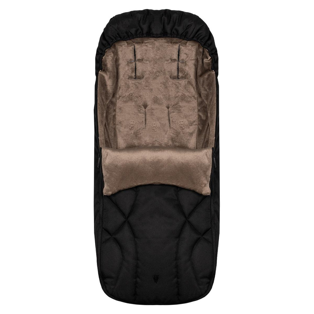 Venicci Upline 3 - 2 in 1 Pram - 11 Piece Bundle, Onyx