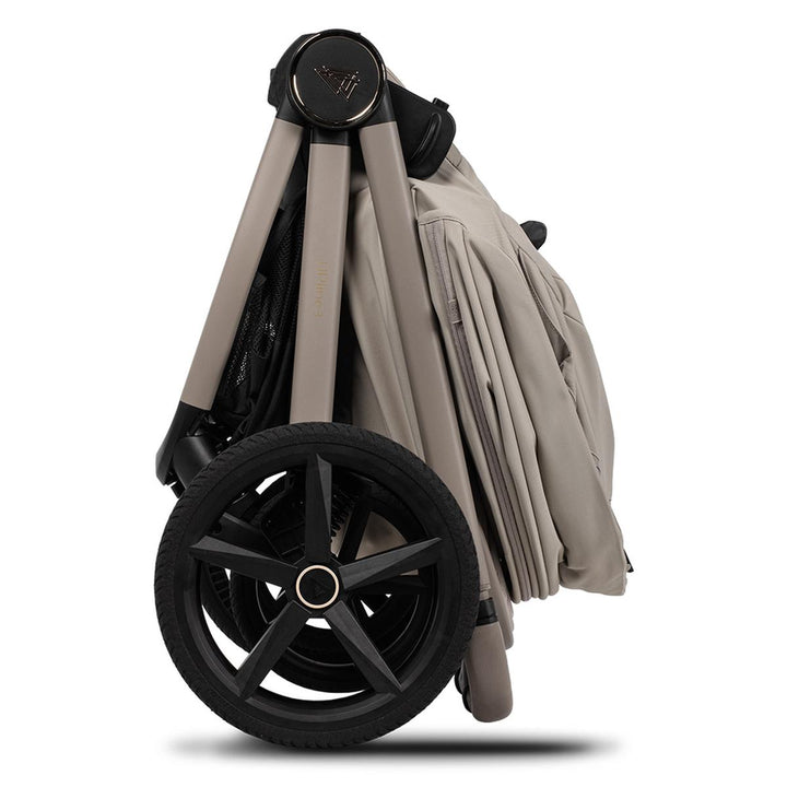 Venicci Upline 3 - 3 in 1 + Base Complete Travel System Bundle, Pebble