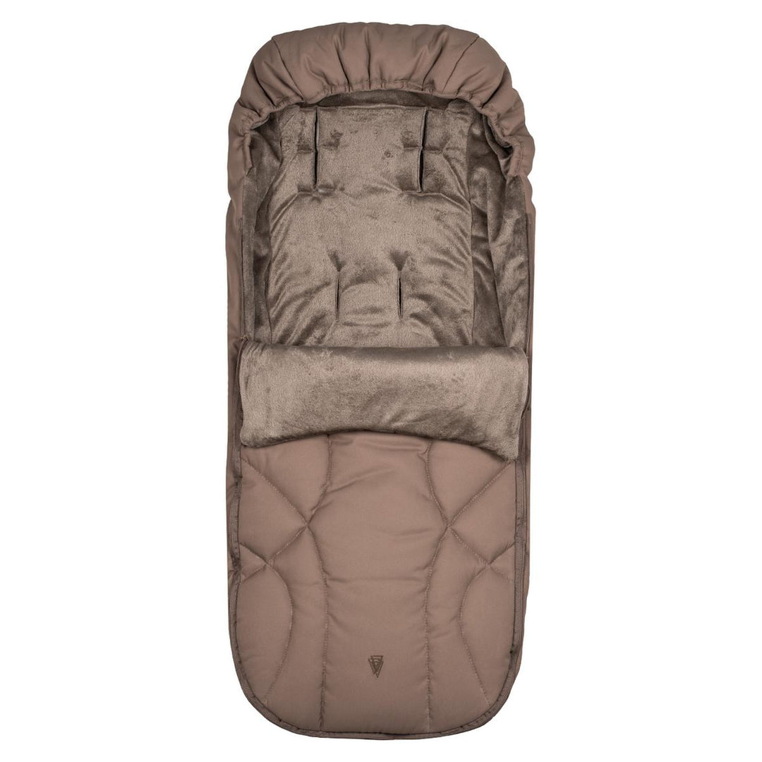 Venicci Upline 3 - 2 in 1 Pram - 11 Piece Bundle, Sand