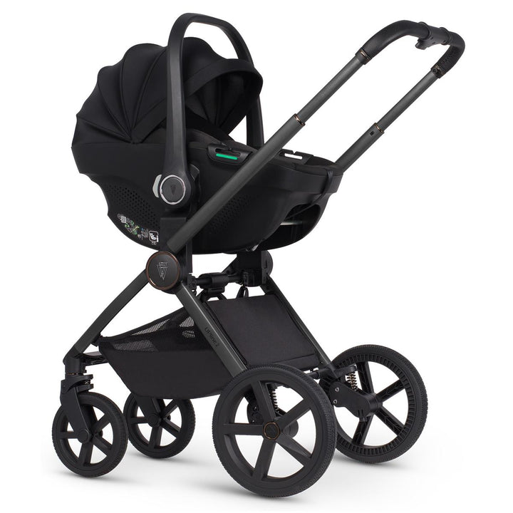 Venicci Upline 3 - 3 in 1 + Base Complete Travel System Bundle, Aloe