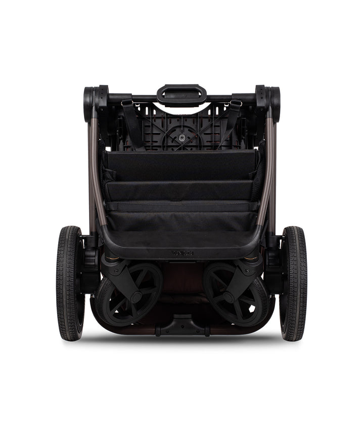 Venicci Upline 2 SE - 2 in 1 Pram - 9 Piece Bundle, Burgundy