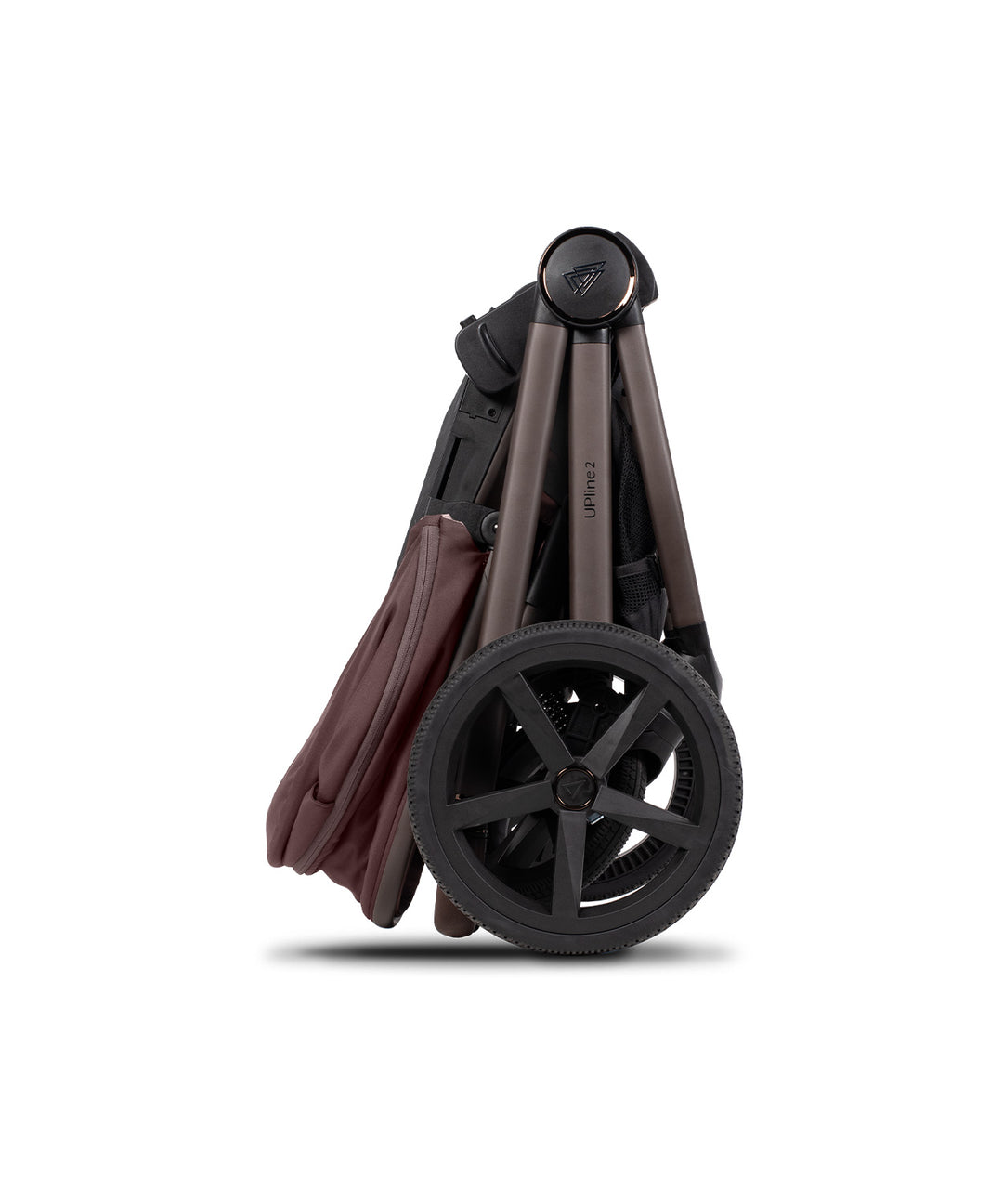 Venicci Upline 2 SE - 2 in 1 Pram - 9 Piece Bundle, Burgundy