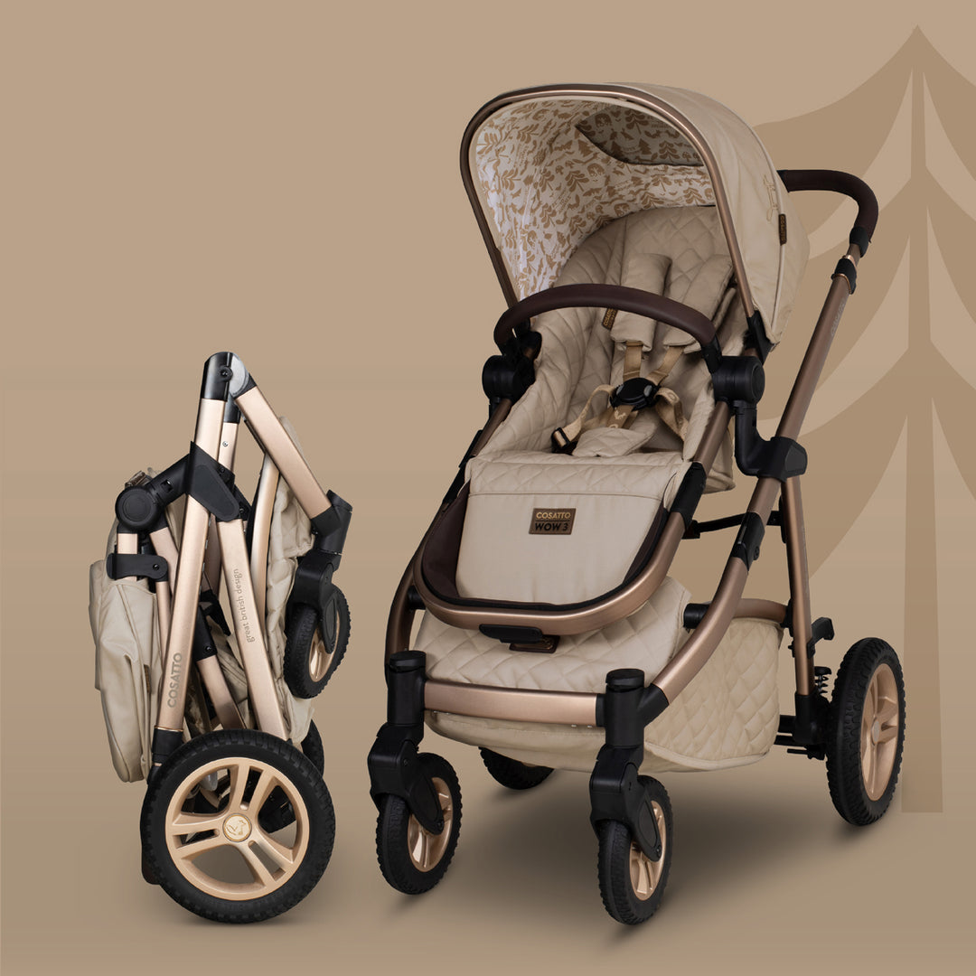 Cosatto Wow 3 Rotating Everything Bundle, Whisper
