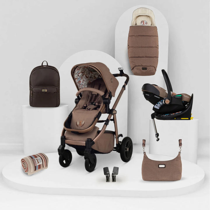 Cosatto Wow 3 Special Edition Rotate & Recline Essentials Bundle, Tiger Tale