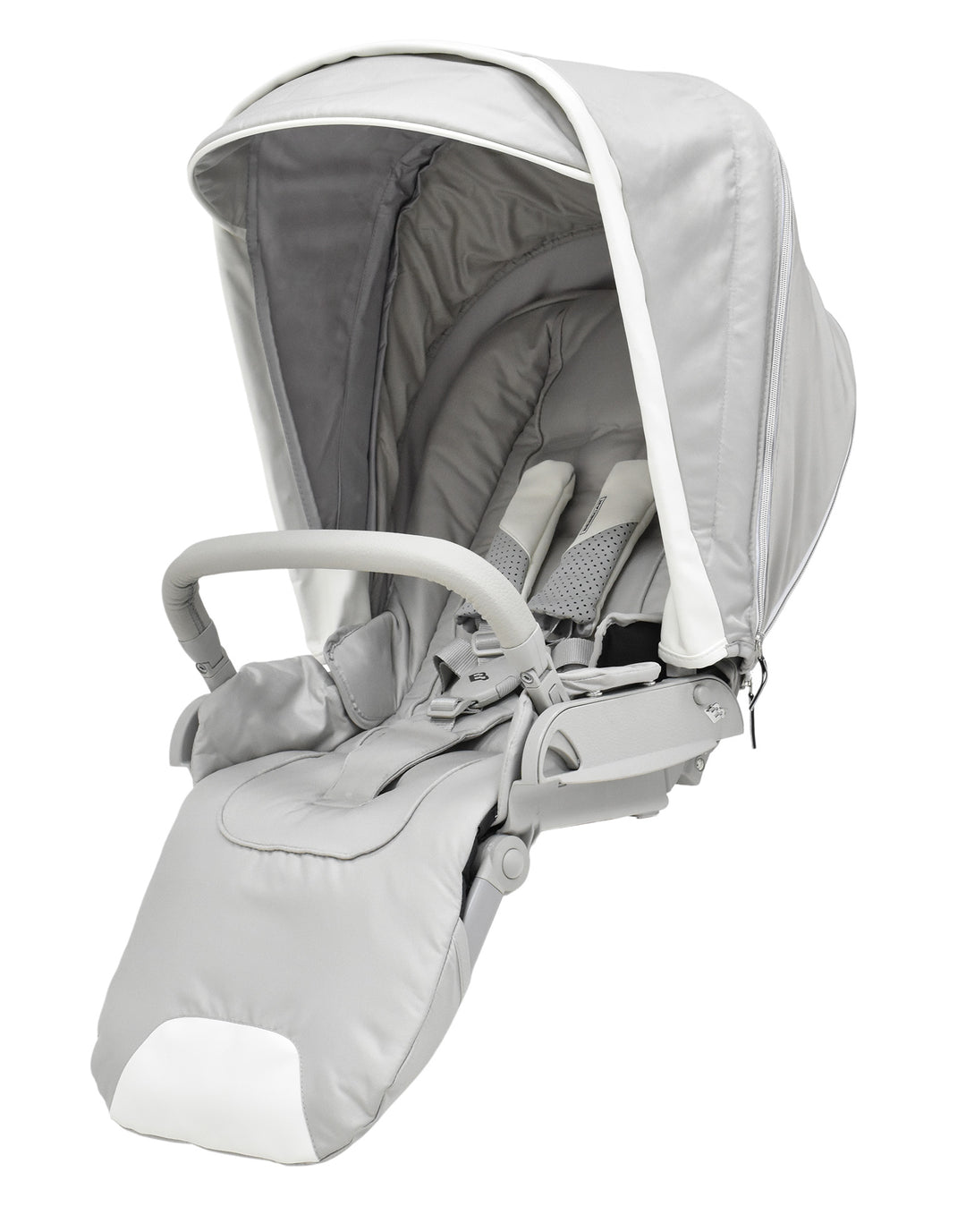 Bebecar Minipop Duo 2 in 1 Pram + Raincover, Halo - image 2