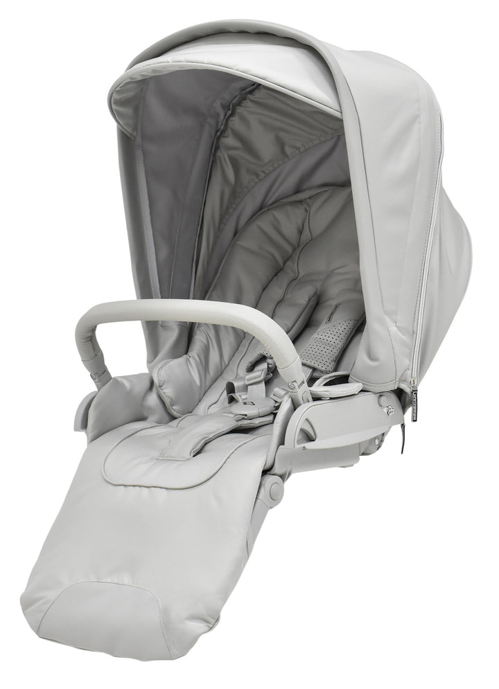 Bebecar Minipop Duo 2 in 1 Pram + Raincover, Graphite - image 2